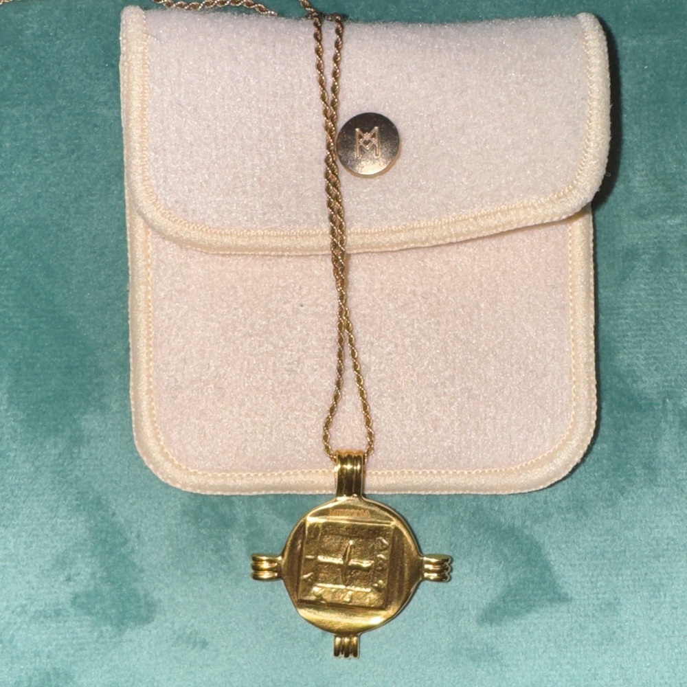 Missoma Gold Coin Necklace - Picture 5 of 9